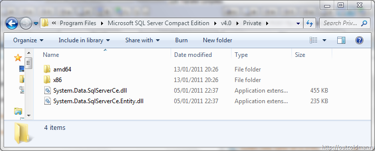 sqlcefolder